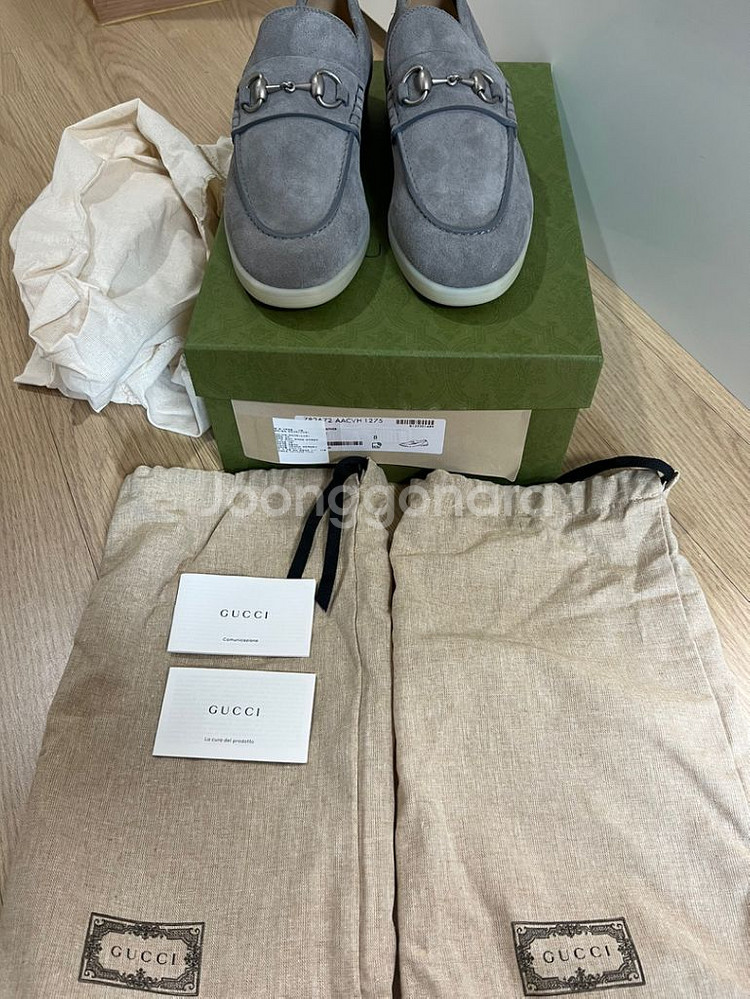 25fw 구찌 홀스빗 스웨이드 로퍼 270 (새상품)--3