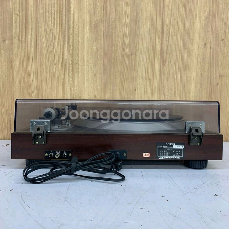 빈티지 데논 DP-1200 턴테이블--3