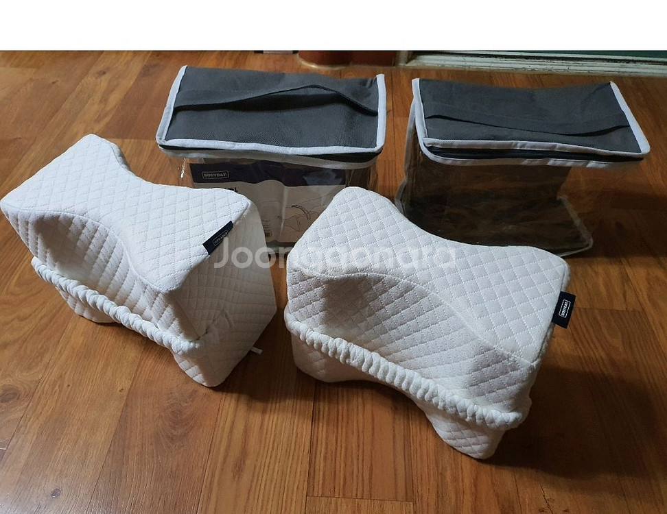 무릎베게2개지퍼커버있어세탁편함사진보기용임저렴히1만4천원--2