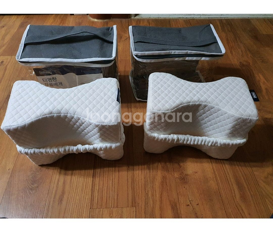 무릎베게2개지퍼커버있어세탁편함사진보기용임저렴히1만4천원--6