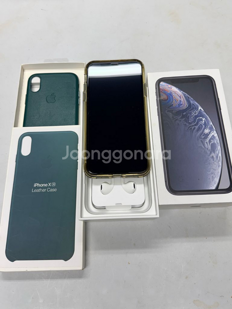 아이폰 xr 128 무음 듀얼심.애플워치4 셀룰러--1