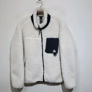 (95) 네파 플리스 점퍼 화이트 뽀글이 후리스 자켓