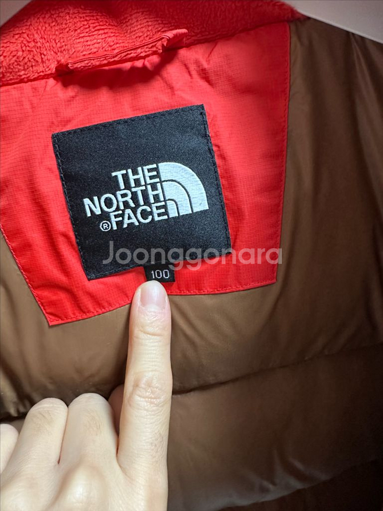 노스페이스 패딩 100사이즈팔아요--2