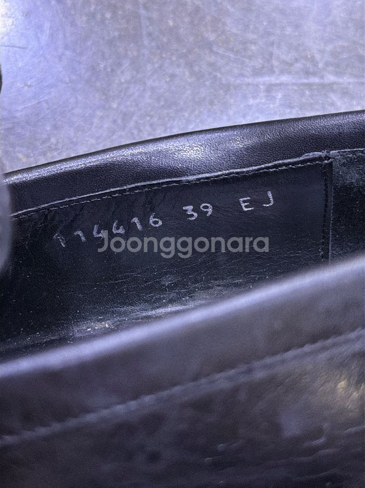 구찌 브로드윅 인터로킹 GG 드레스 로퍼 슈즈 240--8