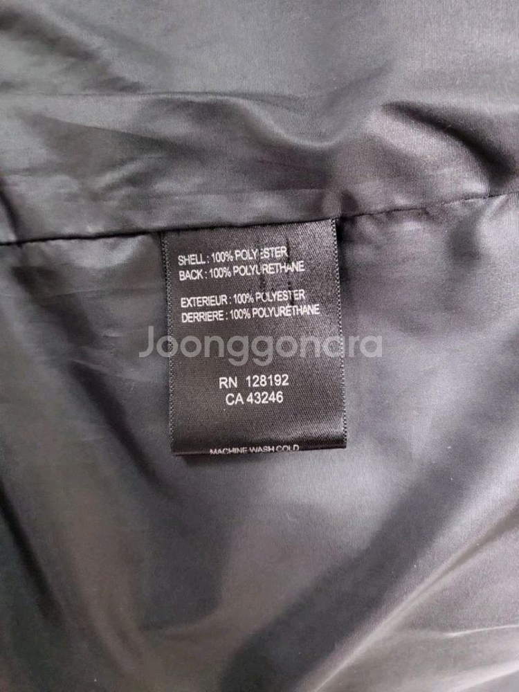 투미 남성 패딩코트95(m)사이즈--6