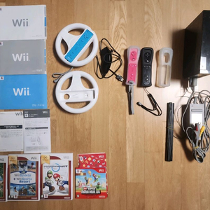 닌텐도 Wii 게임기 3인용 풀세트