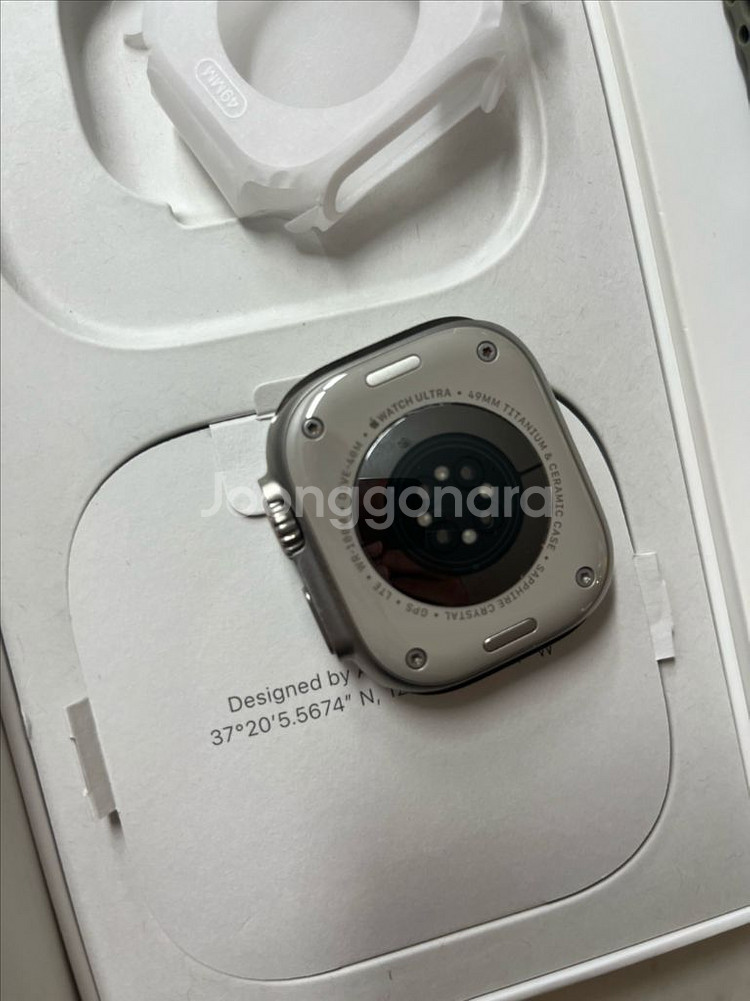 애플워치 울트라1 실버 49mm SSS급--2