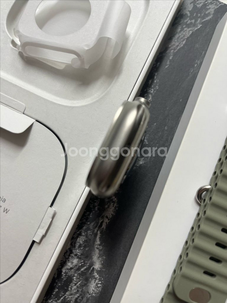 애플워치 울트라1 실버 49mm SSS급--4
