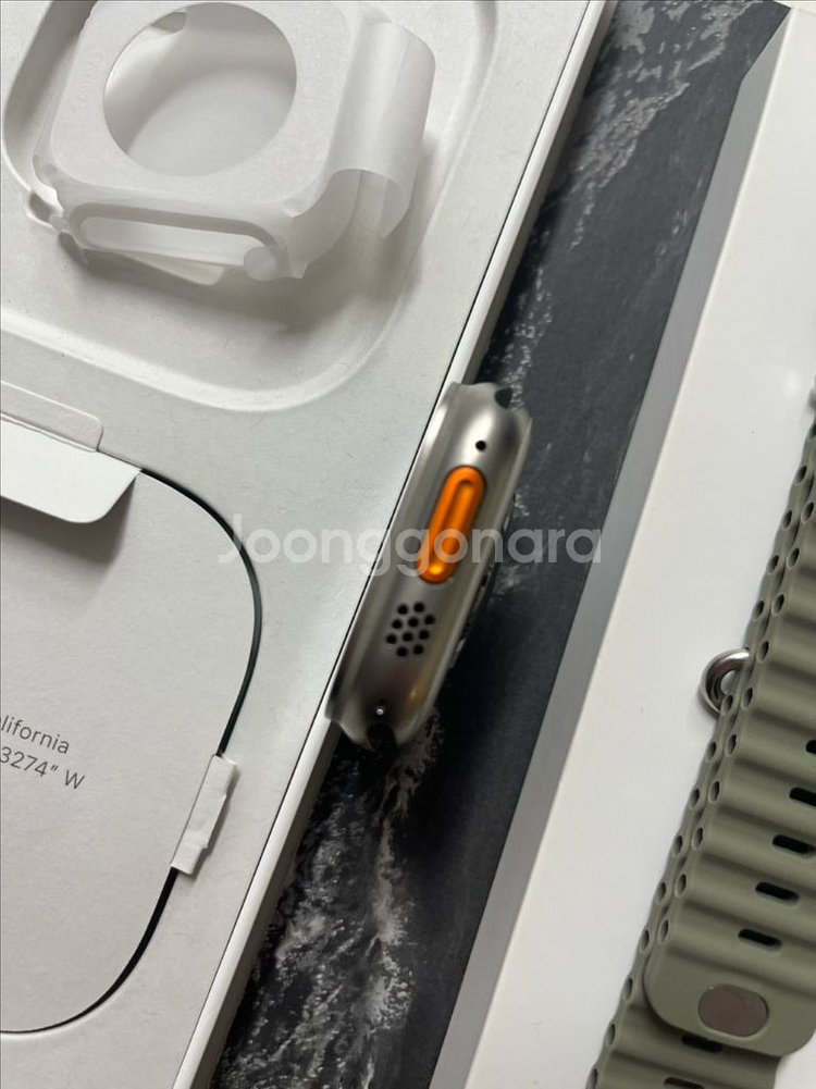 애플워치 울트라1 실버 49mm SSS급--5
