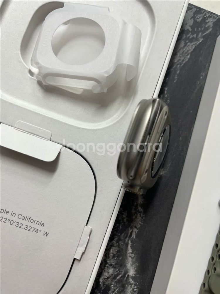 애플워치 울트라1 실버 49mm SSS급--6