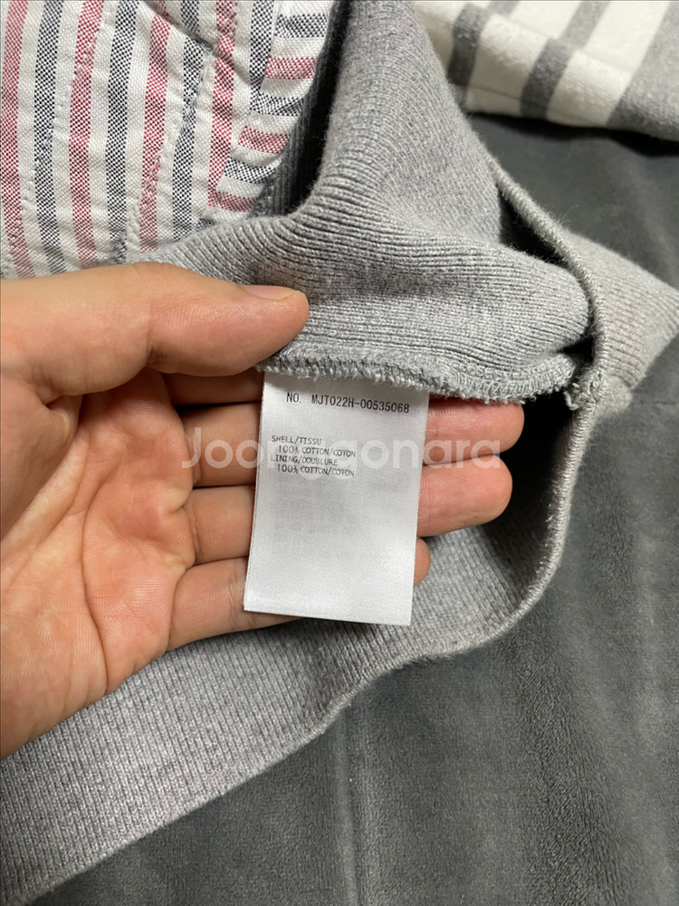 24ss 톰브라운 4선완장 후드집업 4사이즈--6