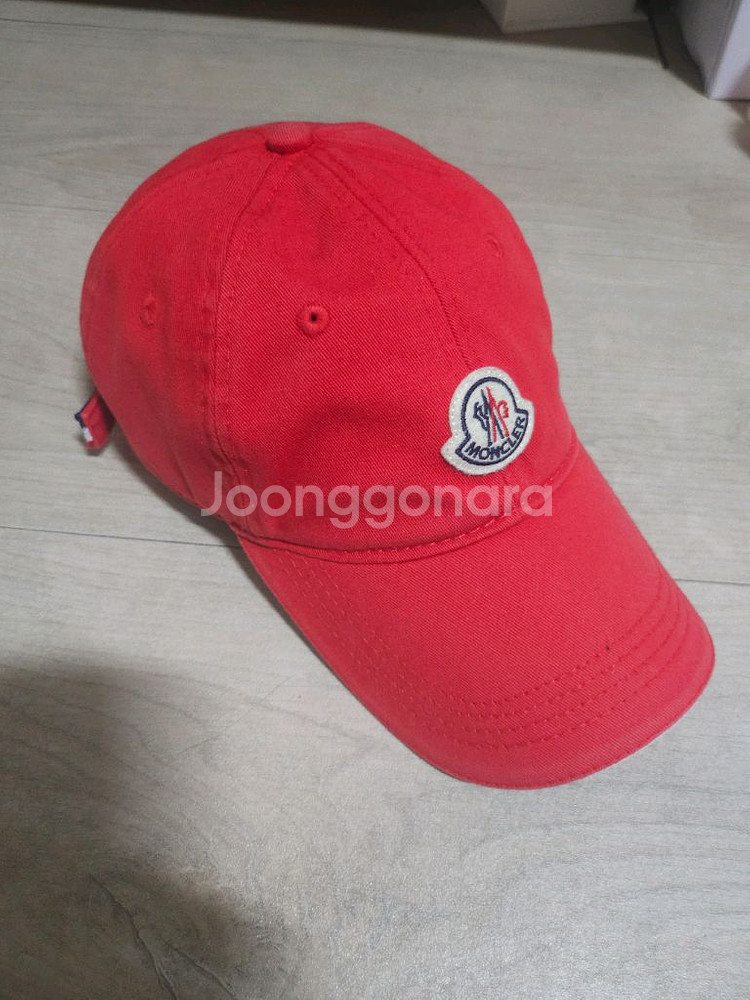 몽클레어 레드볼캡--0