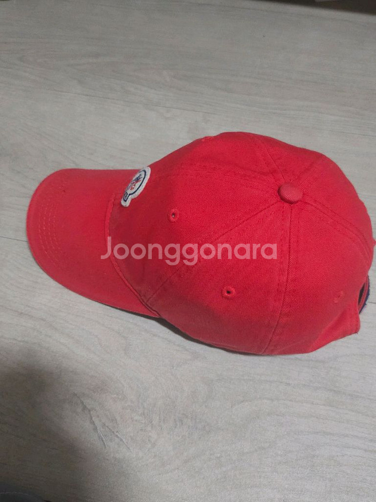 몽클레어 레드볼캡--2