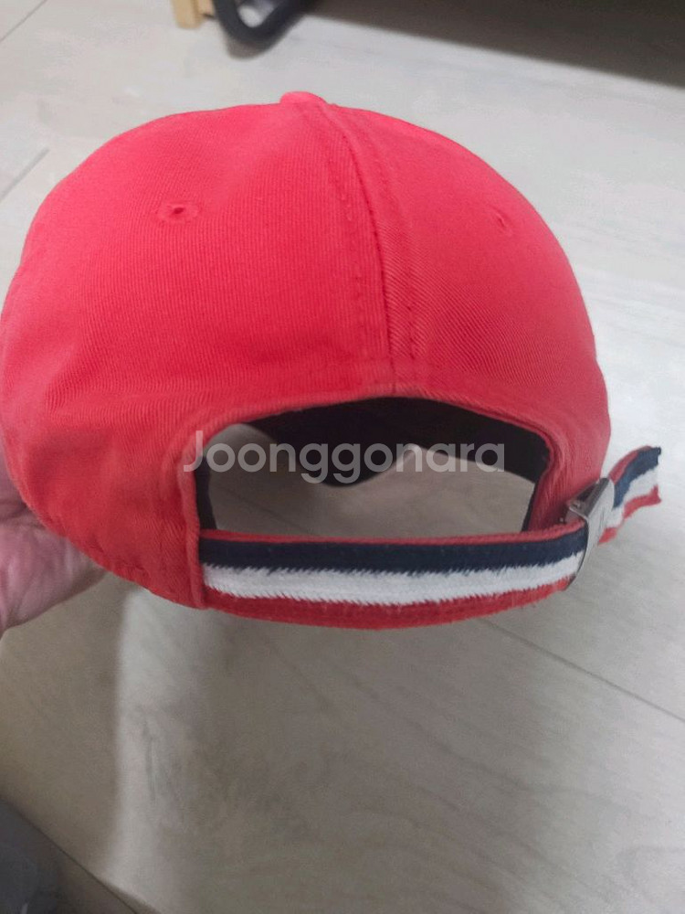 몽클레어 레드볼캡--4