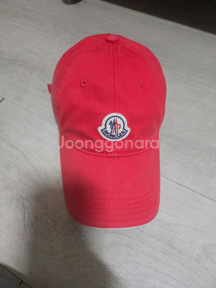 몽클레어 레드볼캡--3