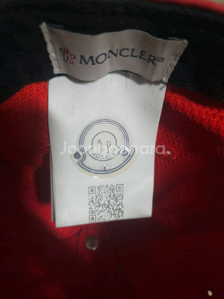 몽클레어 레드볼캡--6