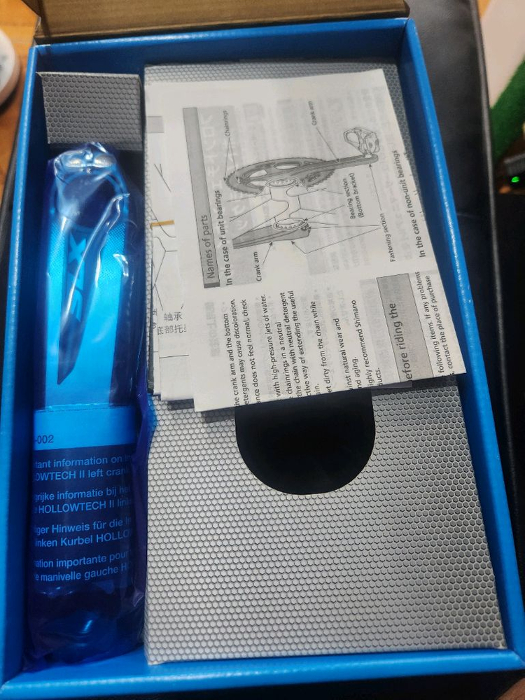 시마노slx 3단크랭크--2