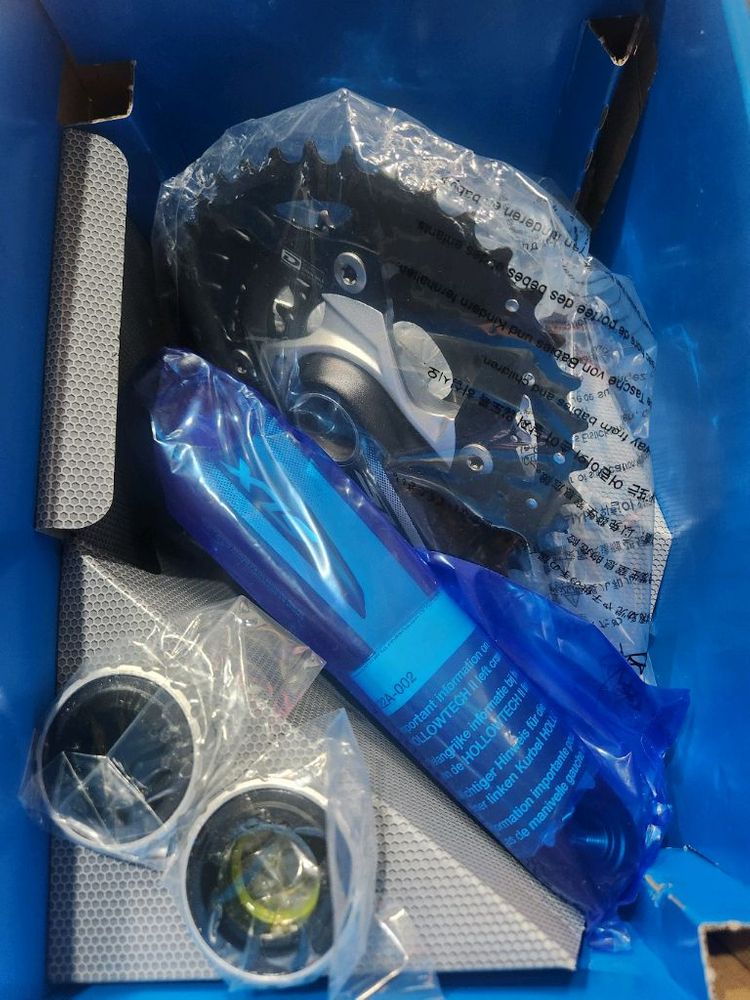 시마노slx 3단크랭크--1