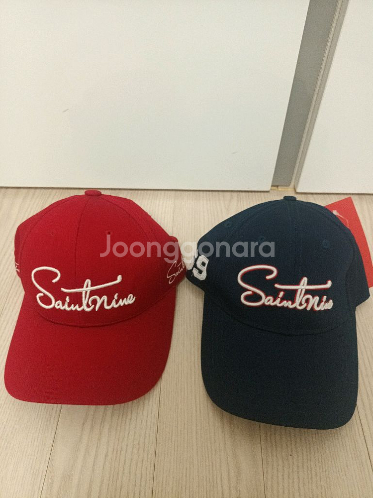 세인트나인 모자 2개 일괄판매 합니다.(새상품)--1