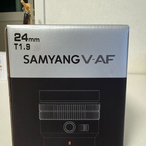 삼양 V-AF 24mm T1.9 FE 렌즈