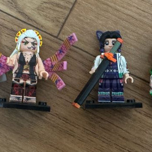 귀멸의칼날 레고 6종 + 미니 피규어 2종 판매