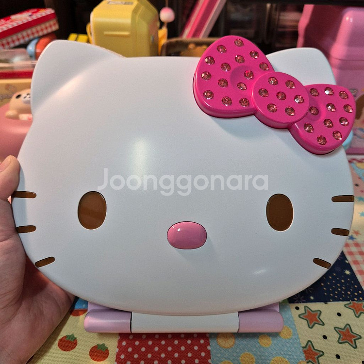 고전 일본 희귀 헬로 키티 dvd 플레이어 cd플레이어--0