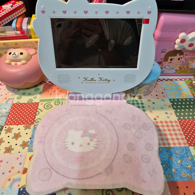 고전 일본 희귀 헬로 키티 dvd 플레이어 cd플레이어--1