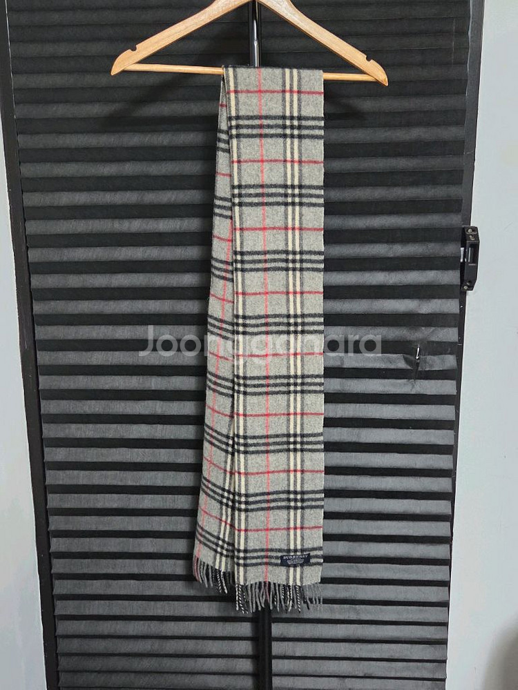 (정품) [버버리] 램스울 노바체크 머플러 판매합니다.--0