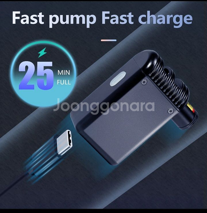 특가[새제품] 미니 자전거펌프 공기주입기--6