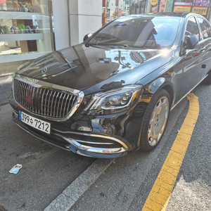 w222 후기형 s560 8기통