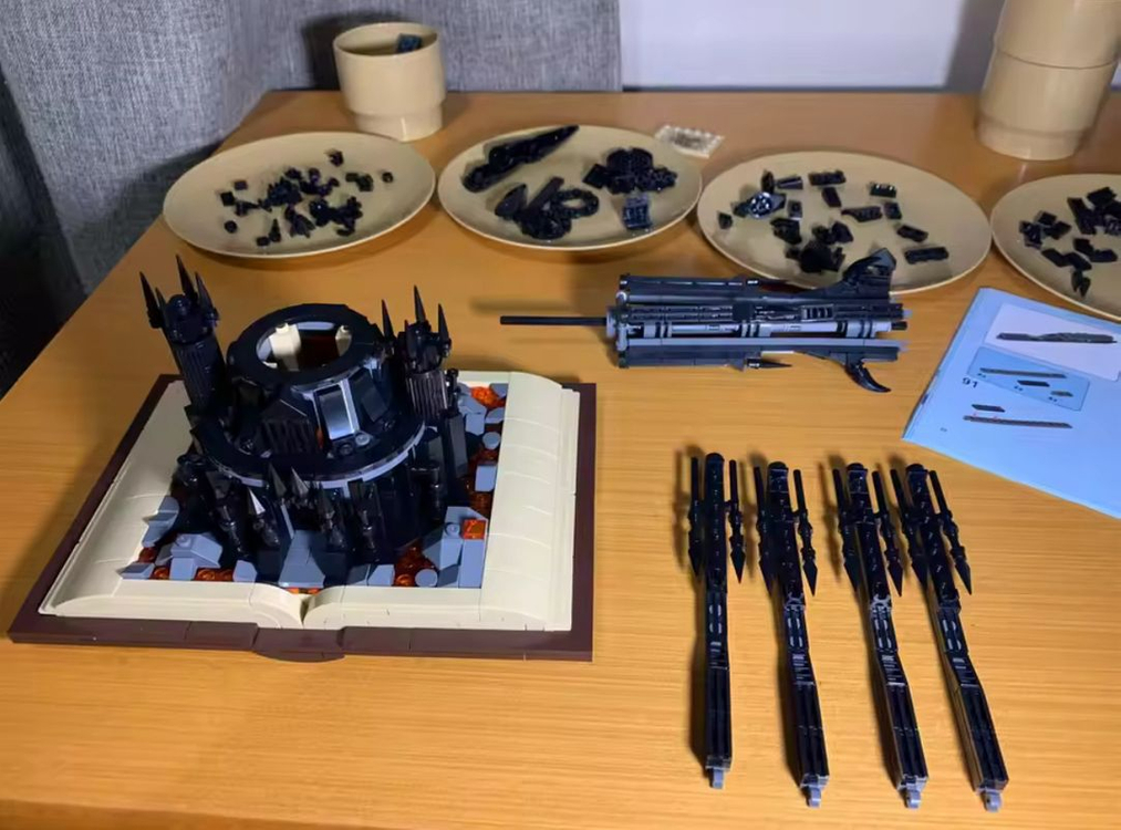 반지의제왕 블록 박스패키지 피규어 조립 인테리어--4