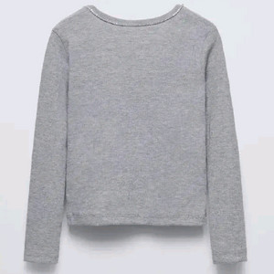 자라키즈 주얼리 리브드 티셔츠 새상품