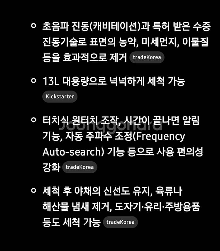 가정용 초음파 세척기--2