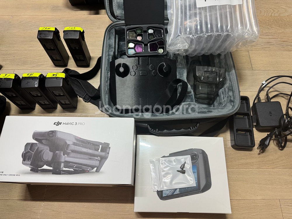 DJI 매빅3프로+RC PRO조종기 미개봉 배터리5EA--1