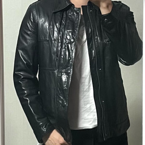 지오송지오 양가죽 자켓