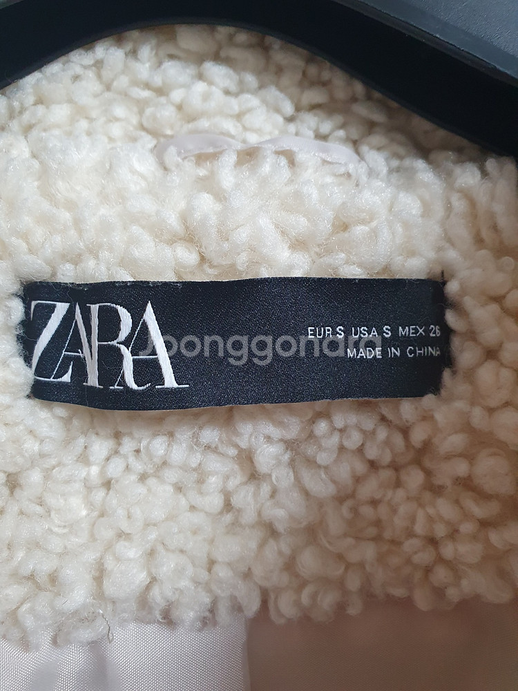 [택포] 자라 후리스 숏자켓 플리스 S--7