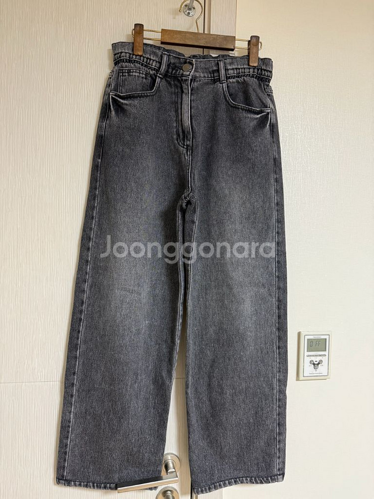 구호24년 데님 청바지 와이드핏 2사이즈--0