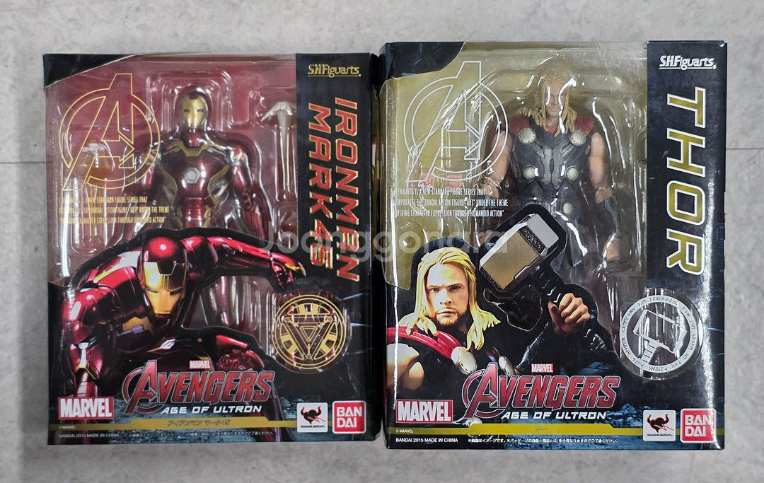 S.H.Figuarts 어벤져스2 토르+아이언맨mk45--0