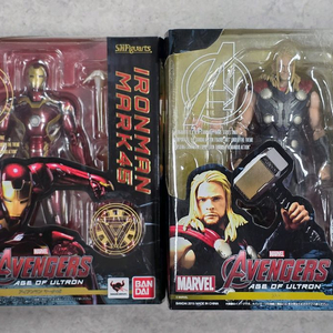 S.H.Figuarts 어벤져스2 토르+아이언맨mk45