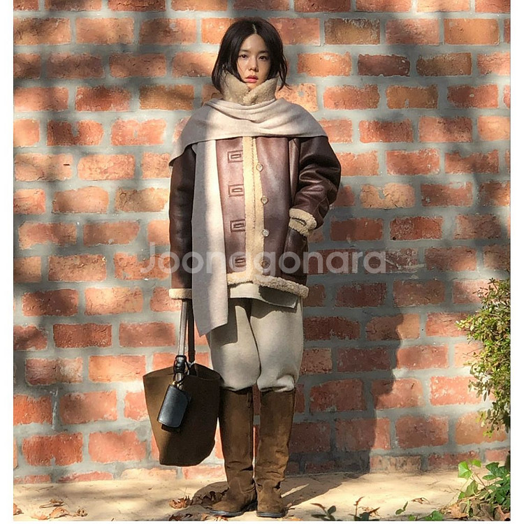 프레쉬라벨 판나 시어링 무스탕--0