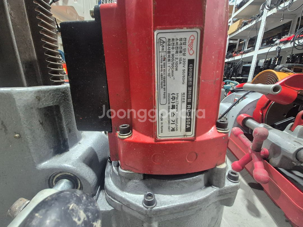 록스 10인치 습식코아드릴 (ROX/ RC-250)중고--1