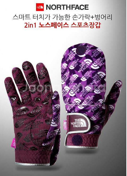 노스페이스 여성용 스포츠 장갑 (18호)--4