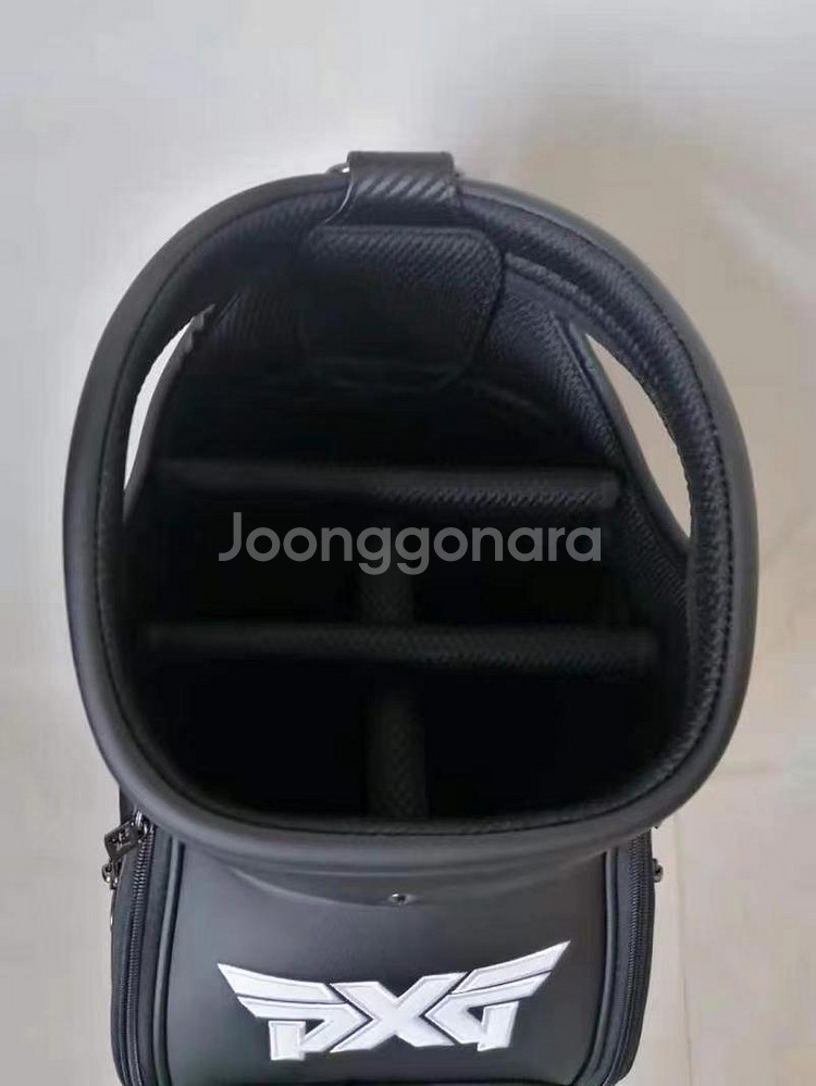 PXG 9인치 투어백 캐디백 화이트/블랙 새상품--4