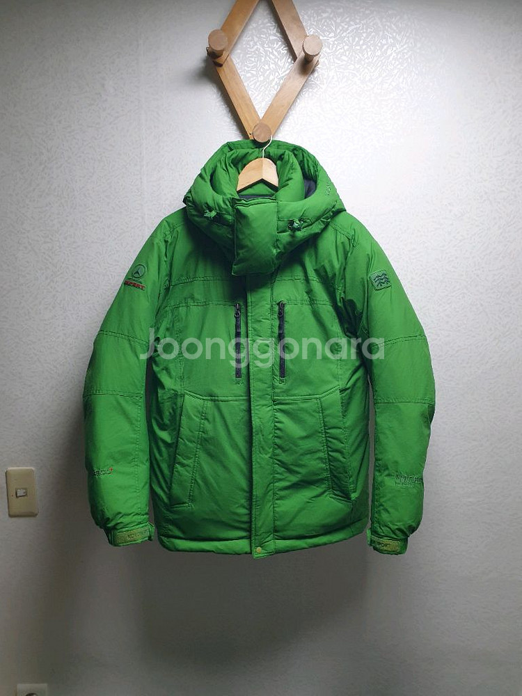 [남95] 코오롱 대장급 구스패딩(연두)--0