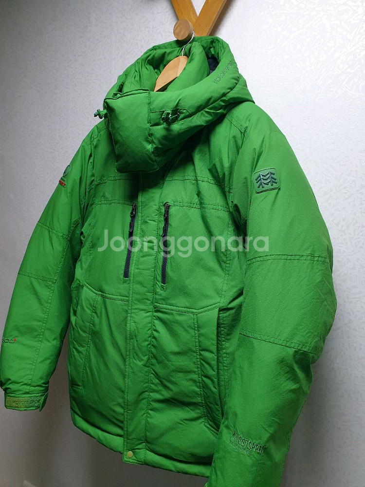 [남95] 코오롱 대장급 구스패딩(연두)--1
