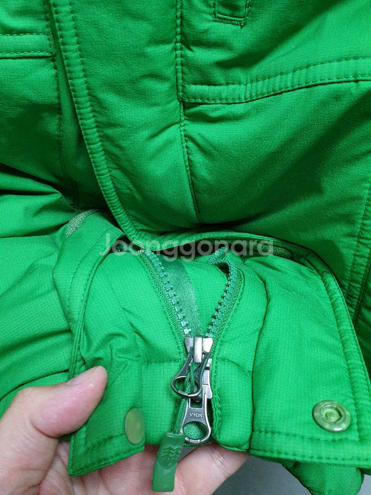 [남95] 코오롱 대장급 구스패딩(연두)--6