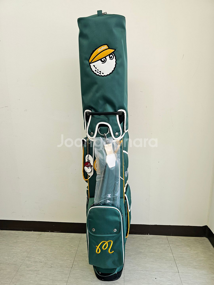 말본 멀티포켓 경량 스탠드백 그린--2