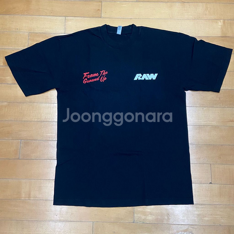 RAW Nutrition 면 티셔츠 M 사이즈--0