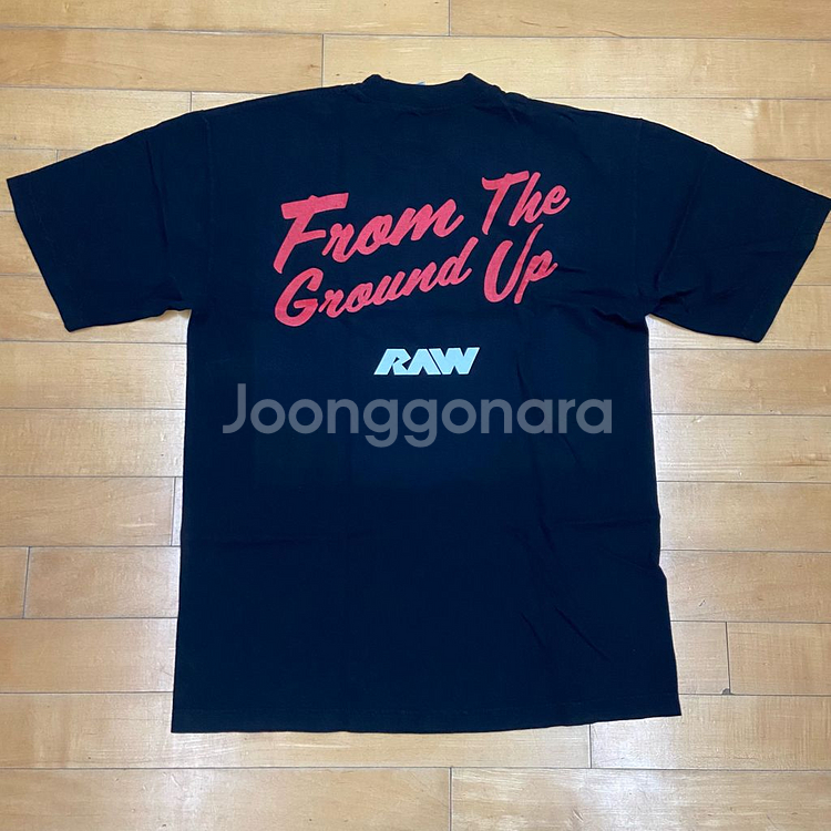 RAW Nutrition 면 티셔츠 M 사이즈--1