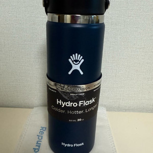 하이드로 플라스크 20oz(591ml) 새상품 인디고